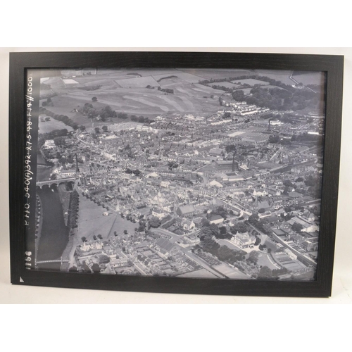 77 - PART PROCEEDS TO GO TO LOCAL CHARITY BONNIE PEEBLES! LOCAL INTEREST PEEBLES c1940's photographic aer... 