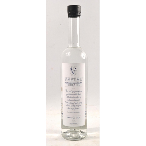 79 - VESTAL PODLASIE specialist sought after POLISH VINTAGED vodka 40% 500ml  bottle PROOF OF AGE WILL BE... 