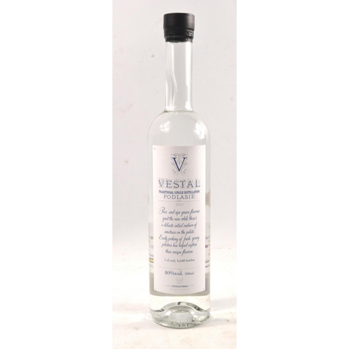 80 - VESTAL PODLASIE specialist sought after POLISH VINTAGED vodka 40% 500ml  bottle PROOF OF AGE WILL BE... 