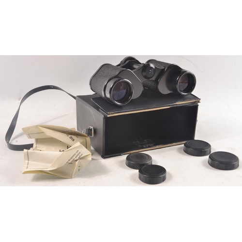 72 - A vintage pair of LIZARS CLYDE 8 x 30 Binoculars