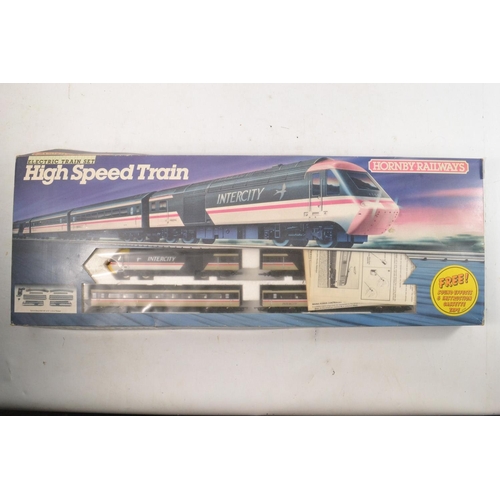 32C - HORNBY boxed train set HIGH SPEED TRAIN all pieces appear within the original box) the box is missin... 