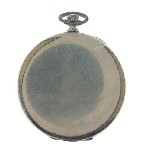 12A - A VINTAGE GROSVENOR pocket watch with second dial in rolled gold 4.5cm diameter 55g weight approx#30... 