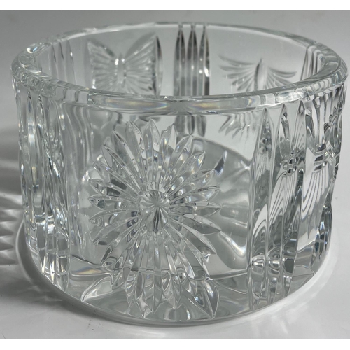 216 - WATERFORD CRYSTAL THE MILLENNIUM COLLECTION a LARGE CHAMPAGNE BOTTLE COASTER in original gifting box... 