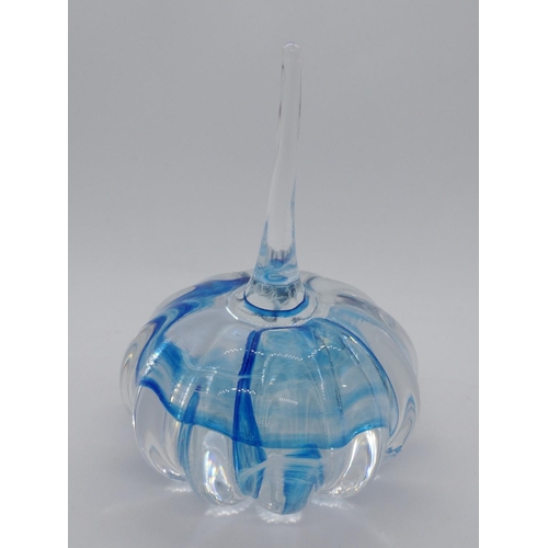 218 - SELKIRK glass 1998 ring holder.#261