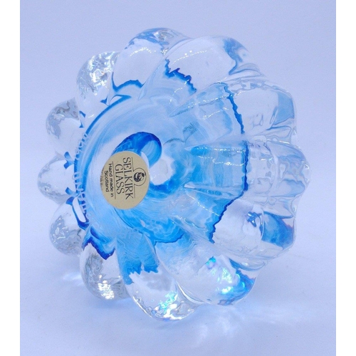 218 - SELKIRK glass 1998 ring holder.#261