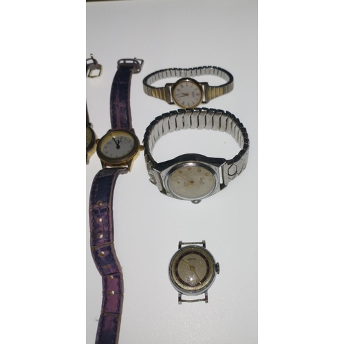 26 - A mixed selection of both men's and women's watches, 7 pieces in all.#27