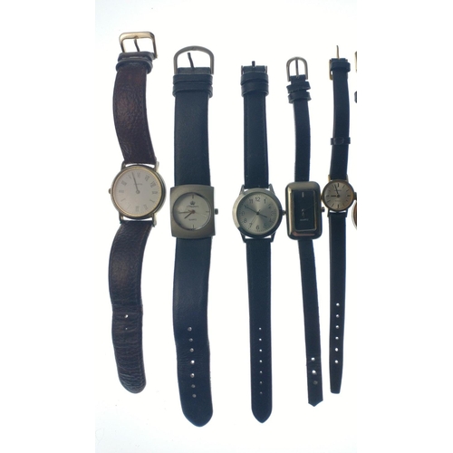 60 - A collection of ladies wrist watches to include TIMEX, Le CHAT, CORVETTE, KING QUARTZ and others  9 ... 