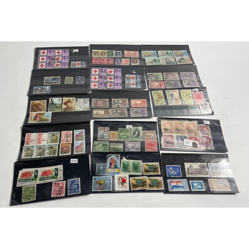 53 - Three tubs FULL of collectable British stamps to include First day issues & definitives and also pos... 