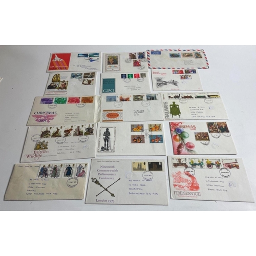 53 - Three tubs FULL of collectable British stamps to include First day issues & definitives and also pos... 