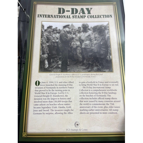54 - DDay International stamp collection by PCS Honouring one of WWll most pivotal moments all within the... 