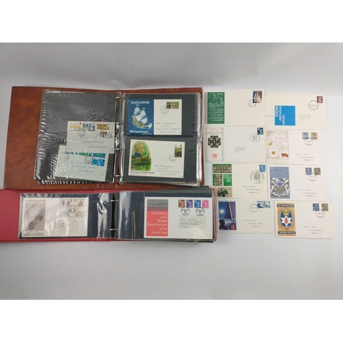 106A - An album of  collection of UK FIRST DAY COVERS dating from 1969 to include the IXth Commonwealth Gam... 