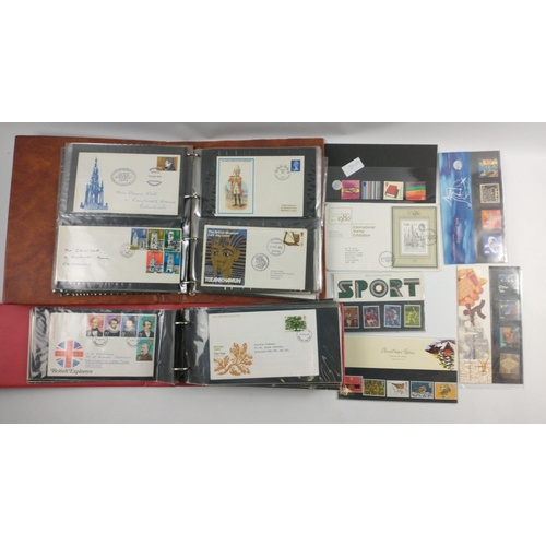 106A - An album of  collection of UK FIRST DAY COVERS dating from 1969 to include the IXth Commonwealth Gam... 