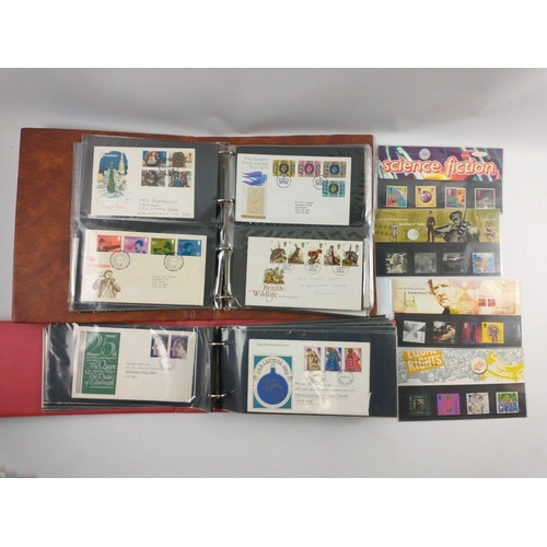 106A - An album of  collection of UK FIRST DAY COVERS dating from 1969 to include the IXth Commonwealth Gam... 