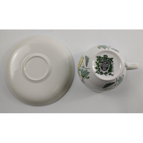 148 - Two PORTMEIRION 'Botanic Garden' jumbo cappuccino cups and saucers#171