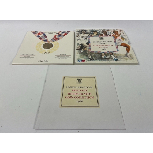 93 - A selection of COLLECTABLE COINS includes Australia Year Set 1987, Espana 82 World cup Crowns x2, 19... 