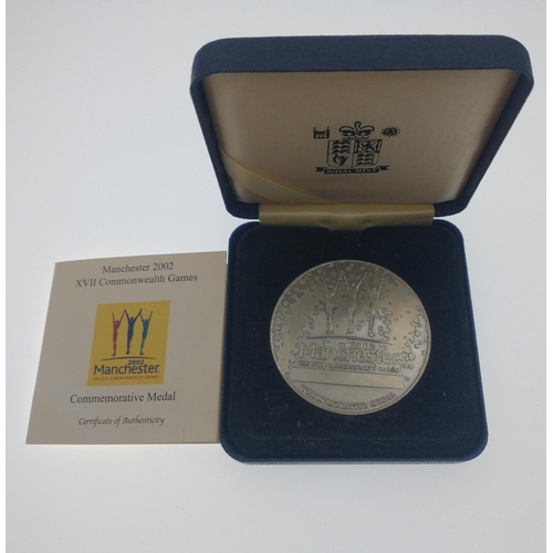 95 - MANCHESTER 2002 Commonwealth Games Commemorative Medal which was given to supporters and workers at ... 