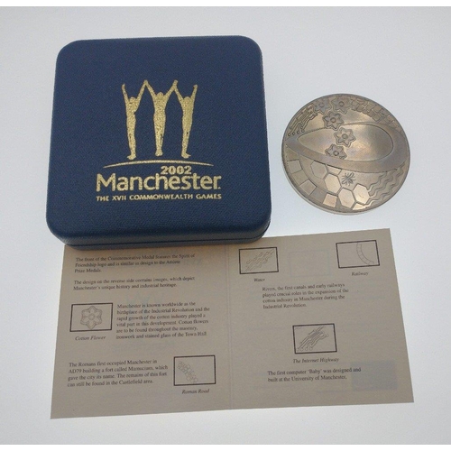 95 - MANCHESTER 2002 Commonwealth Games Commemorative Medal which was given to supporters and workers at ... 