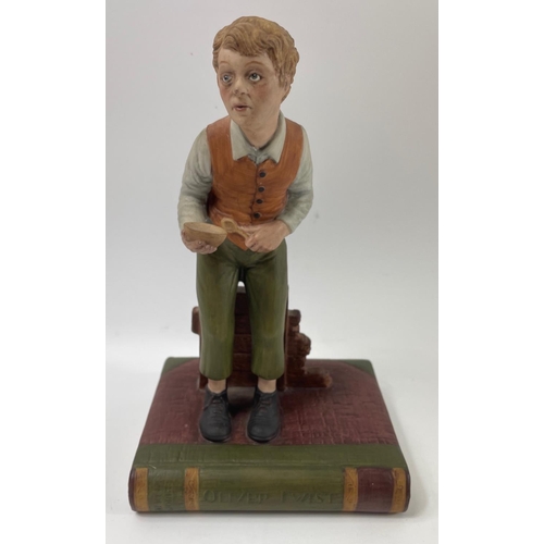 102 - A vintage AYNSLEY Oliver Twist figure standing 20cm tall#104