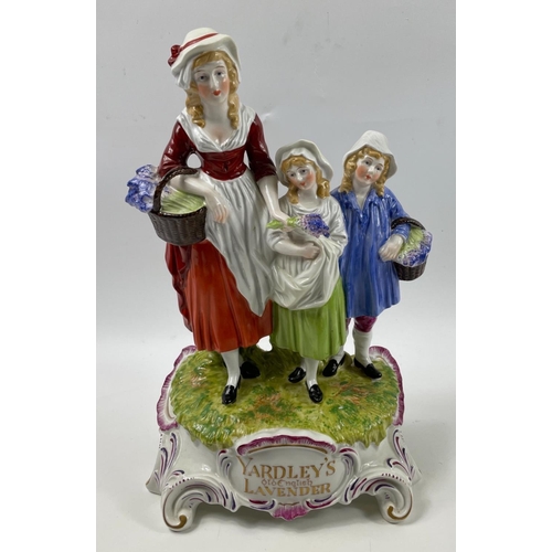 110 - A YARDLEY'S OLD ENGLISH LAVENDER girls old pharmacy promotional ornament - highly decorative and in ... 
