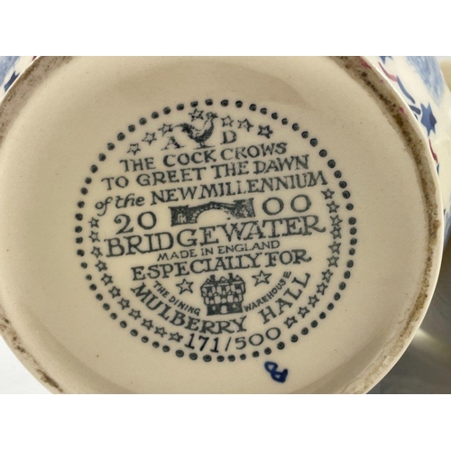 116 - An EMMA BRIDGEWATER limited edition (171/500) jug made for MULBERRY HALL at the start of the new mil... 