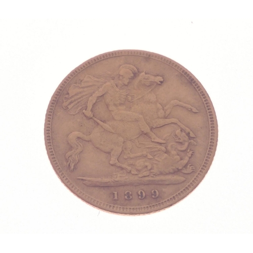 3 - A VICTORIA Half Sovereign 1899#2