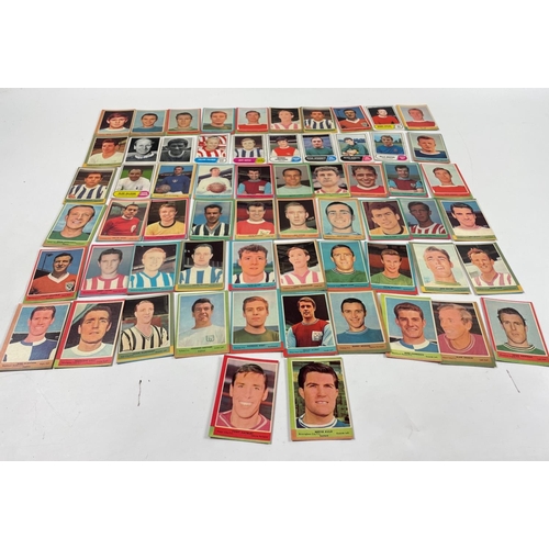 54 - Sixty Two A&BC FOOTBALL TRADING CARDS including Bobby Charlton, Nobby Stiles etc.#53