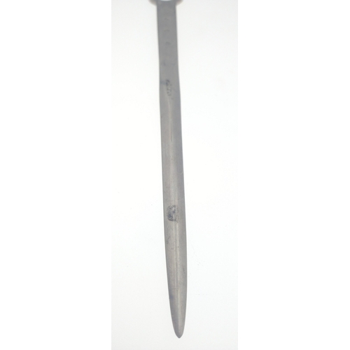 109 - A silver Edinburgh hallmarked 1994 MEAT SKEWER by HAMILTON & INCHES dimensions 20cm length, and gros... 