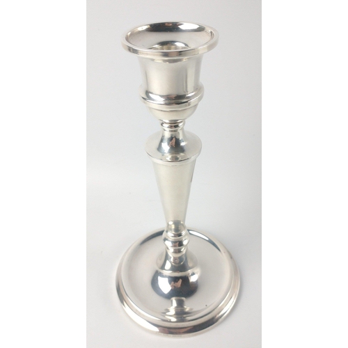 78 - Collection of silver ware to include Birmingham 1989 hallmarked silver candlestick by and set of thr... 