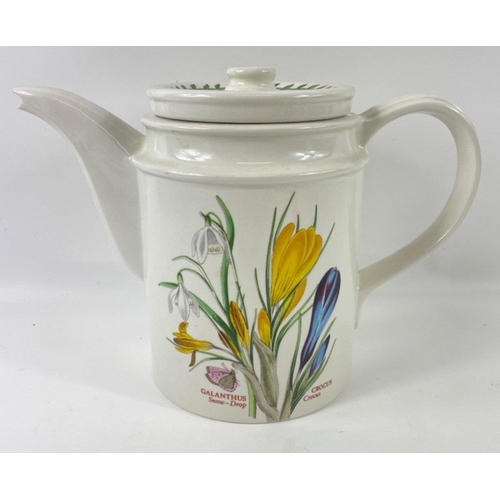 288 - PORTMEIRION - 1 teapot 19cm high (small chip on interior lip but not visible with lid on and a small... 