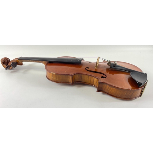 389 - Vintage - a full 4/4 size 1908 VIOLIN from the workshop of TOP VIOLIN MAKER FRANCOIS BARBE in a vint... 