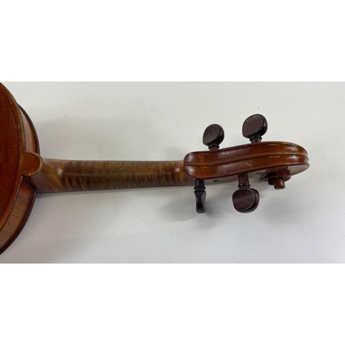 389 - Vintage - a full 4/4 size 1908 VIOLIN from the workshop of TOP VIOLIN MAKER FRANCOIS BARBE in a vint... 