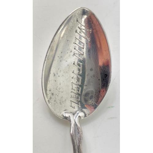 68 - A set of four Sheffield 1965 silver hallmarked teaspoons (gross weight 77.20gm), one Sterling Canada... 