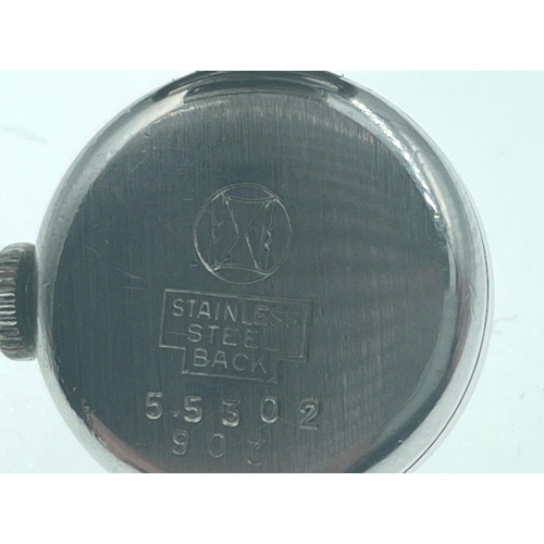 32A - A VINTAGE FAVRE LEUBA SWISS wristwatch, a hand winder with an expanding bracelet.Watch face is 1.5cm... 