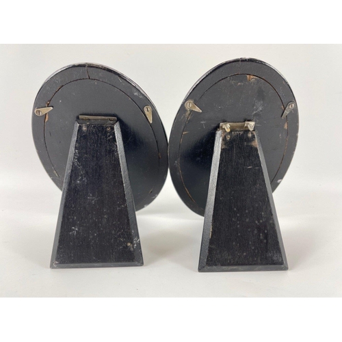 37 - Two oval shaped Birmingham, 1926, hallmarked photo frames gross weight 198gms#42