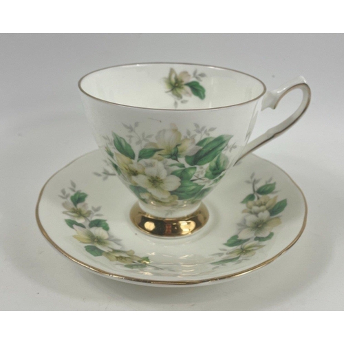 53 - An ELIZABETHAN fine bone China 5 cup tea set with milk and cream#58