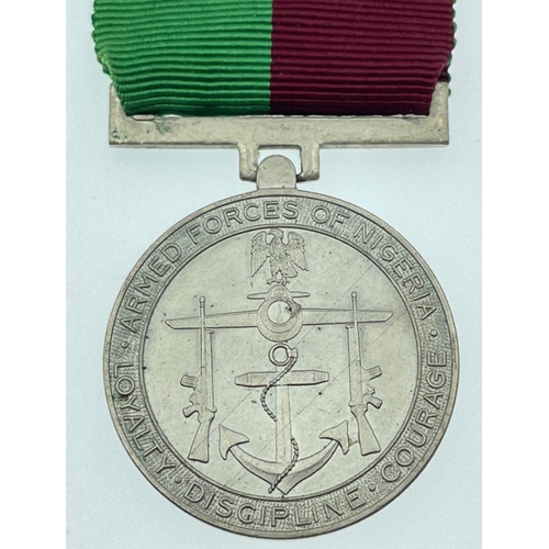 100 - A NIGERIA DEFENCE SERVICE MEDAL 1967-1970 and the KENYA CAMPAIGN MEDAL 1963-67#101