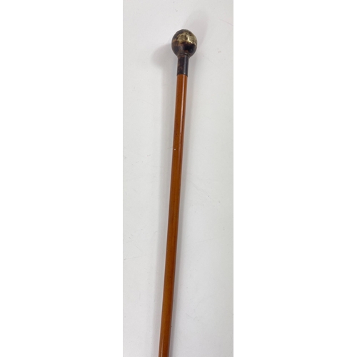 125 - An early 20th century vintage ROYAL MEDICAL CORPS swagger stick - dimension 72cm length#128