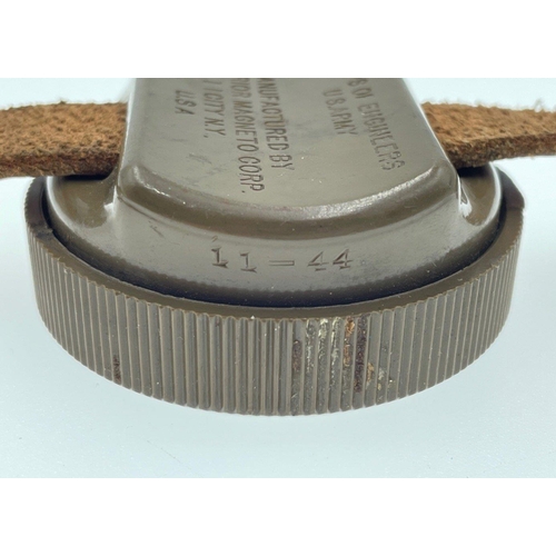 145 - A US ARMY Corps of Engineers compass manufactured by SUPERIOR MAGNETO CORP, Long Island City, NY, wi... 