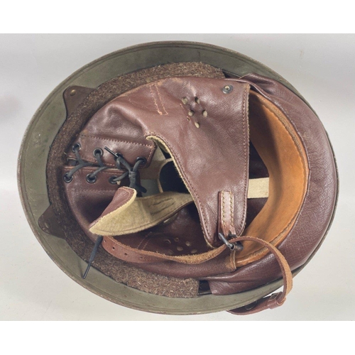 169 - A BMB DISPATCH RIDER'S helmet dated July 1942#172