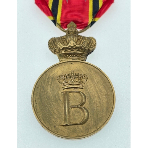 92 - Boxed BELGIAN ROYAL HOUSEHOLD MEDAL for the delegations of the foreign countries at the Royal Court,... 