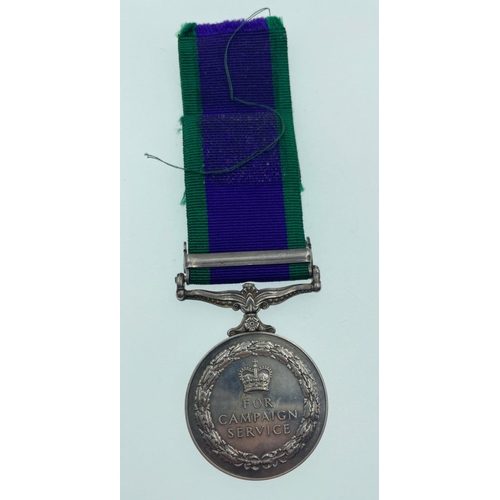 98 - A GENERAL SERVICE MEDAL with NORTHERN IRELAND bar, awarded to Lance-Corporal Graham A.C.C.#99