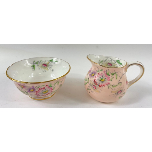 105 - A beautiful BIJOU VINTAGE HAMMERSLEY and Co 5842/9TWOSIE SET to include two cup, two saucer, teapot ... 