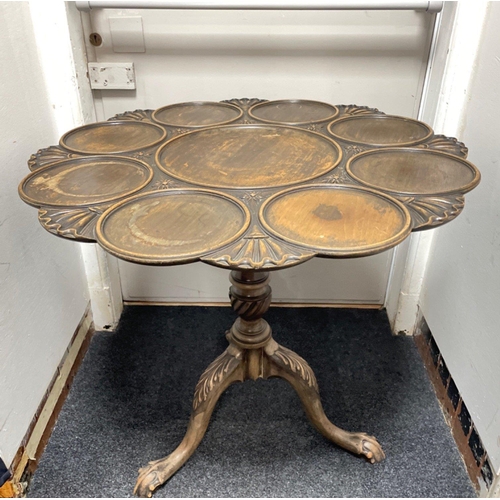 291 - UNUSUAL - A Victorian TILT-TOP tea table#345