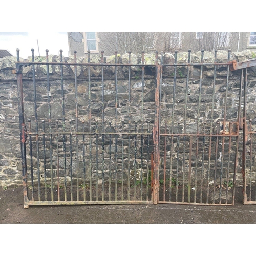 340 - LOCAL PEEBLES INTEREST - A Fond Farewell to our old School gates which are over 100+ years old - hea... 