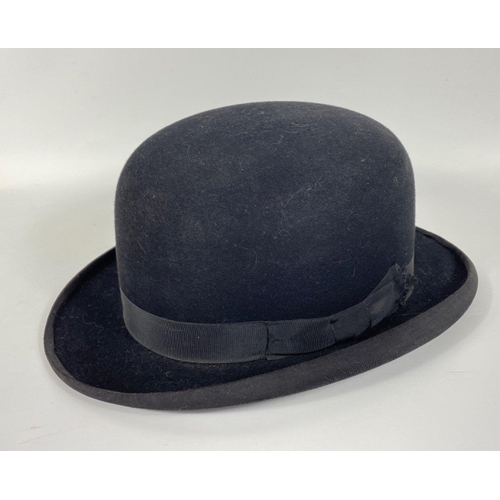 345 - Sophistication guaranteed with these topping toppers - a top hat from CHRISTYS' of LONDON (approx 6 ... 