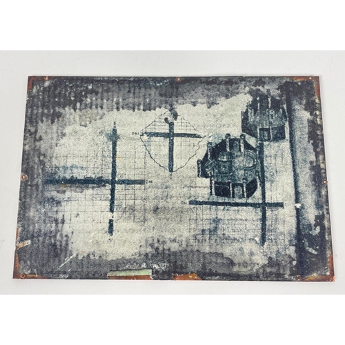 365 - For anyone interested in the development of PHOTOGRAPHY - a set of antique copper printing plates, p... 