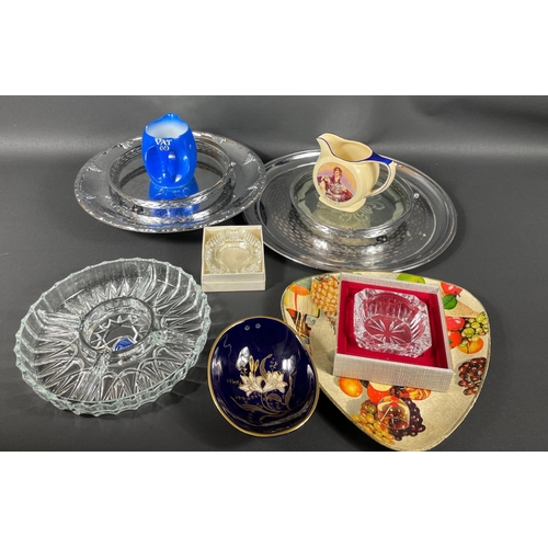 430 - Be ready for your next party with this wide selection of serving dishes and platters to include a QU... 