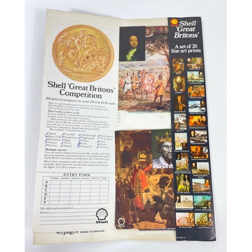 73 - Vintage SHELL PETROL collections to include 2 complete sets of the 3D World Wildlife Collection Card... 