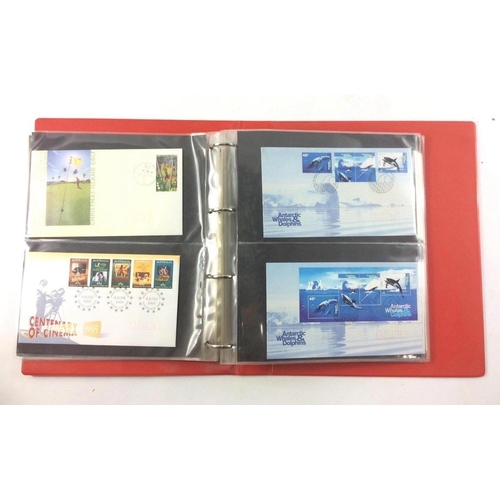 77A - A wonderful opportunity to build a collection of Australian stamps with this box of three albums of ... 