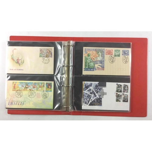 77A - A wonderful opportunity to build a collection of Australian stamps with this box of three albums of ... 